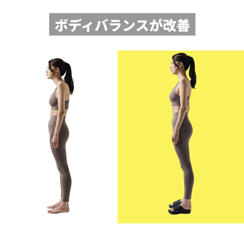 ボディバランスが改善